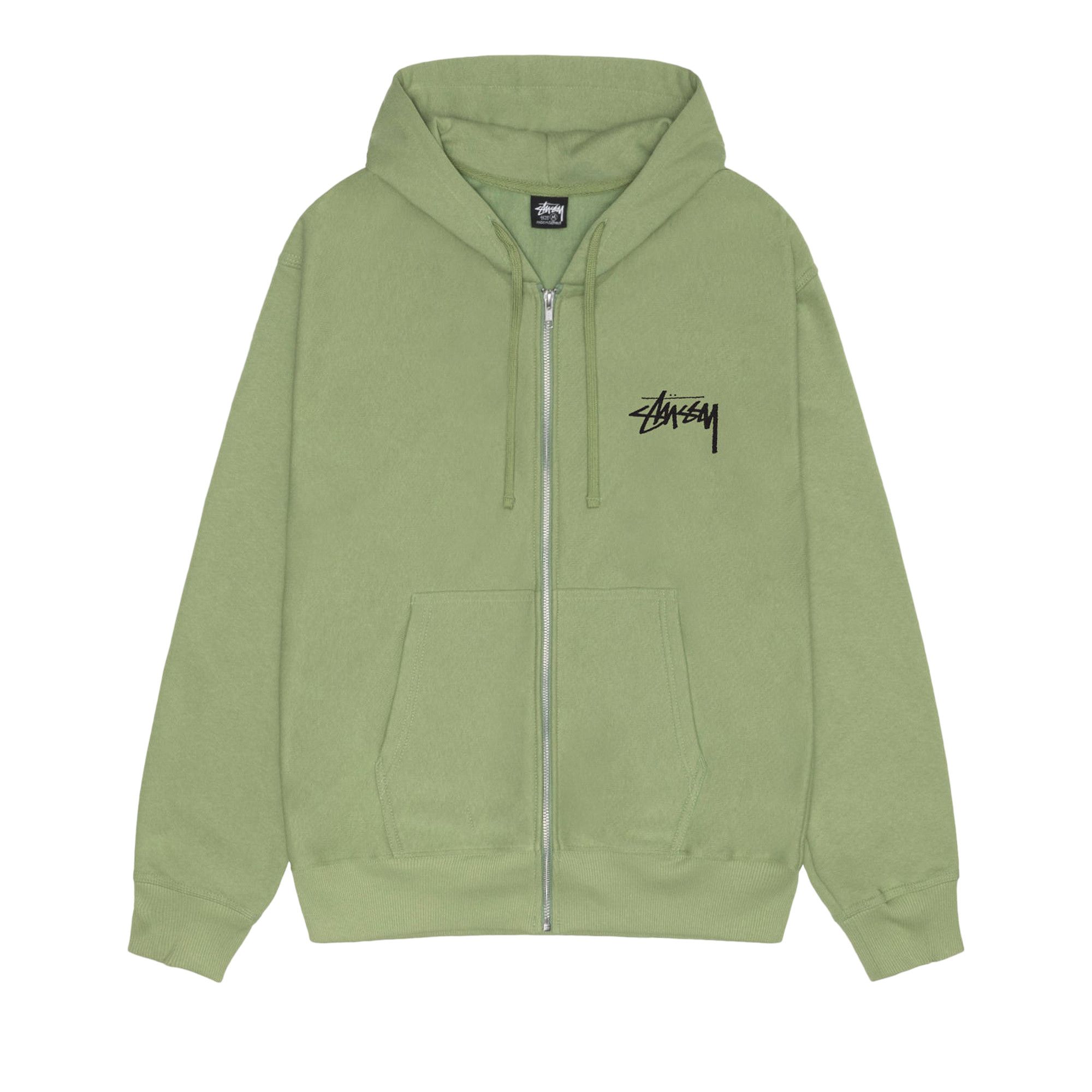STUSSY Basic Stussy Zip Hood グリーン Stussy Zip Hoodie Green XL | eBay