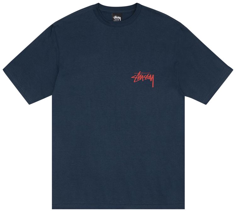 Stussy Skate Tough Tee Navy