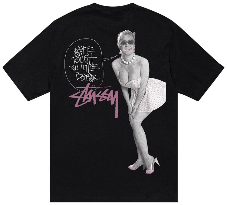Stussy Skate Tough Tee Black