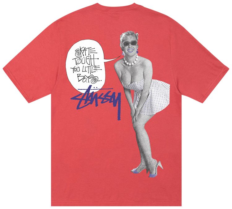 Stussy Skate Tough Tee Pepper