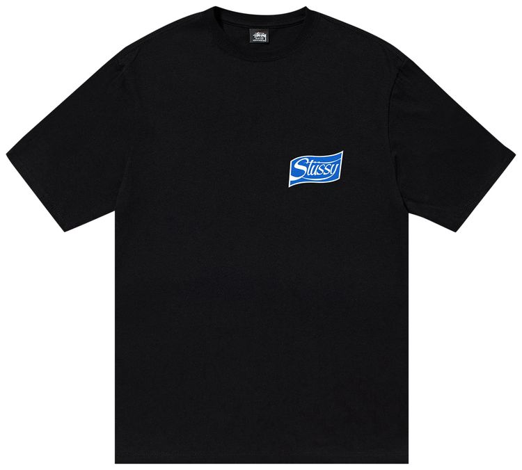 Stussy Soda Can Tee Black