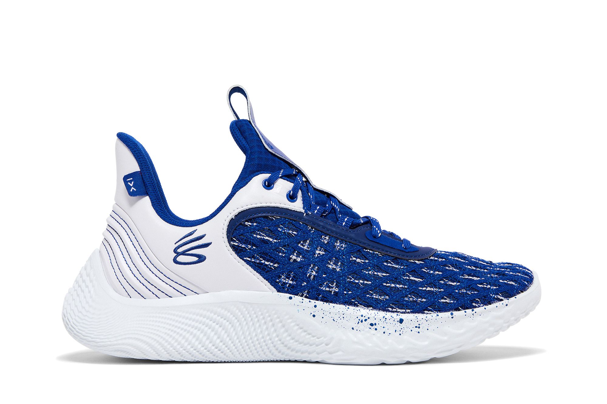 Curry Flow 9 Team White Royal