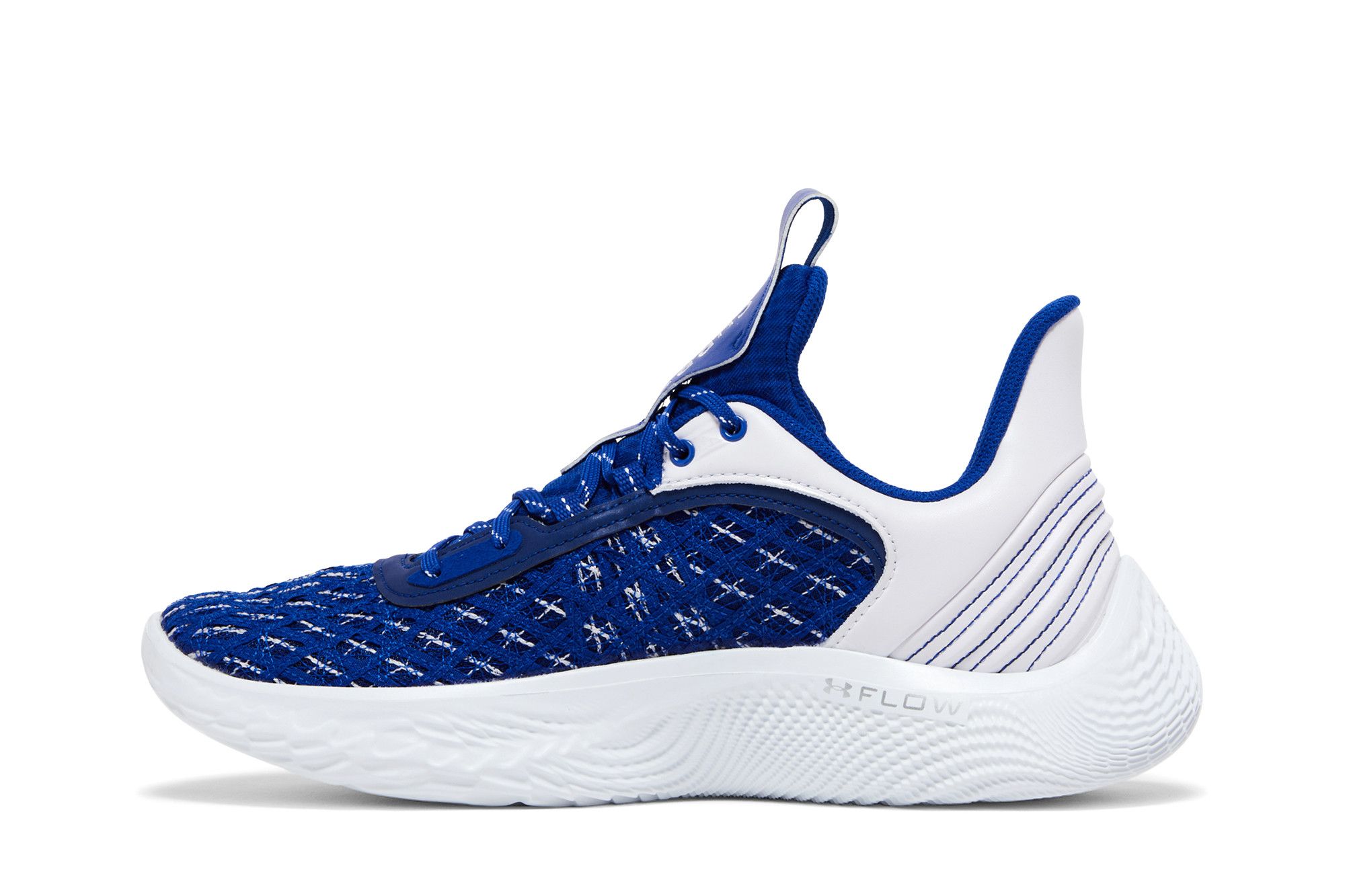 Under Armour Curry Flow 9 Team Basketball Shoes Grey/White