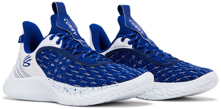Curry Flow 9 Team White Royal