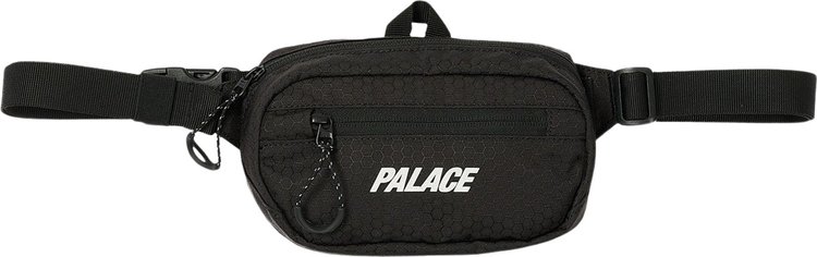 Palace Cordura Eco Hex Ripstop Mini Waist Bag 'Black'