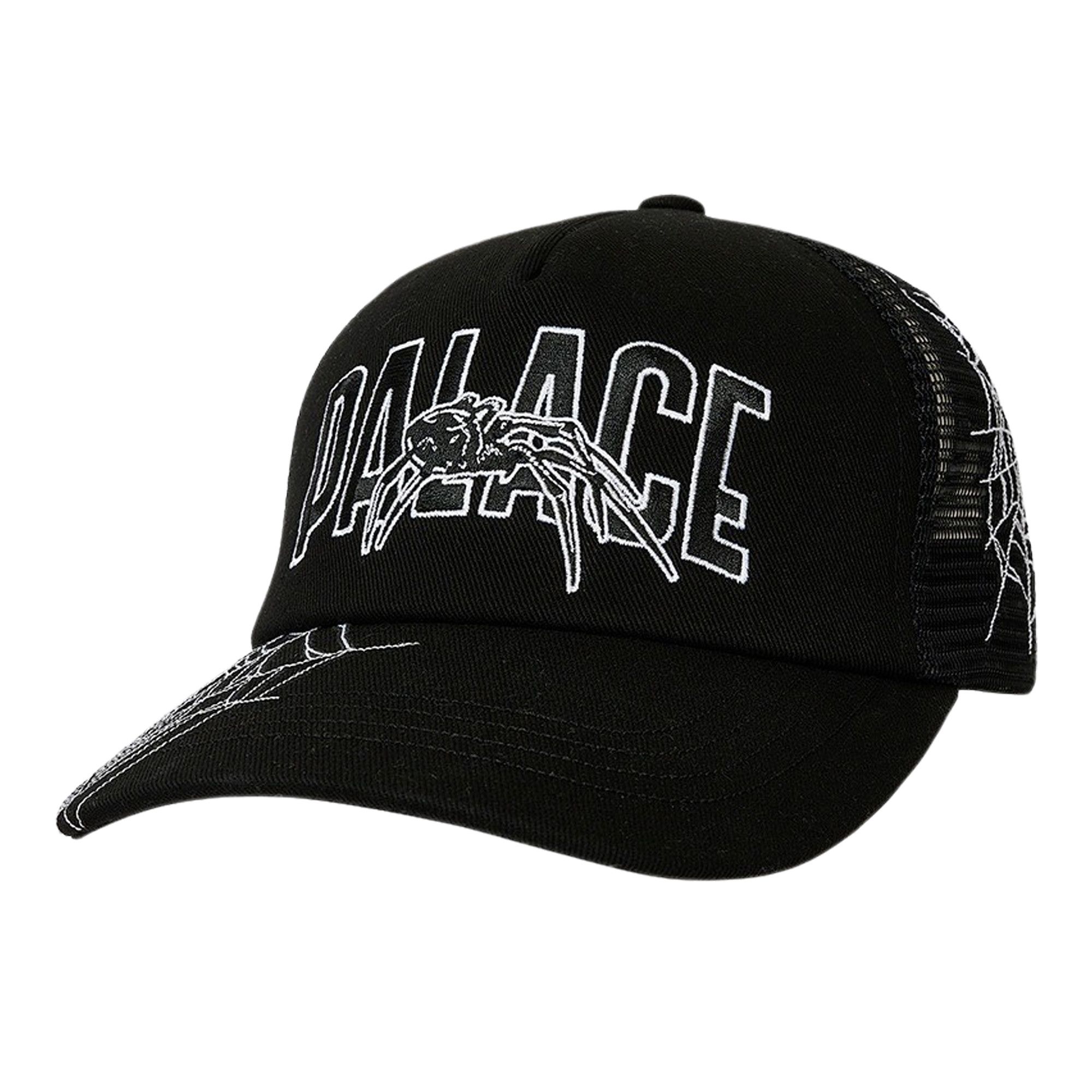 Buy Palace Spider Trucker 'Black' - P25H046 | GOAT