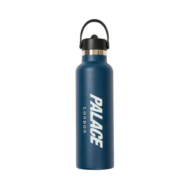 Palace x Hydro Flask 21 Oz Standard Mouth With Flex Straw Cap Navy