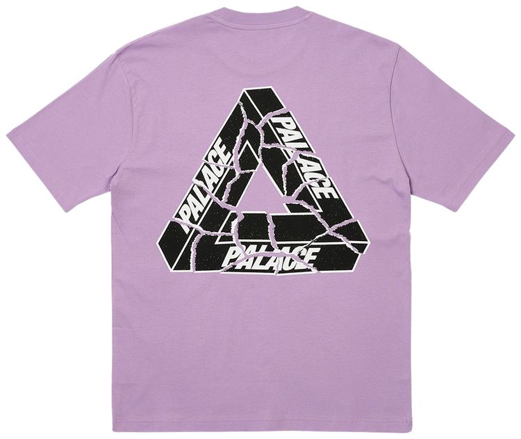 Palace Tri Ripped T Shirt Light Purple
