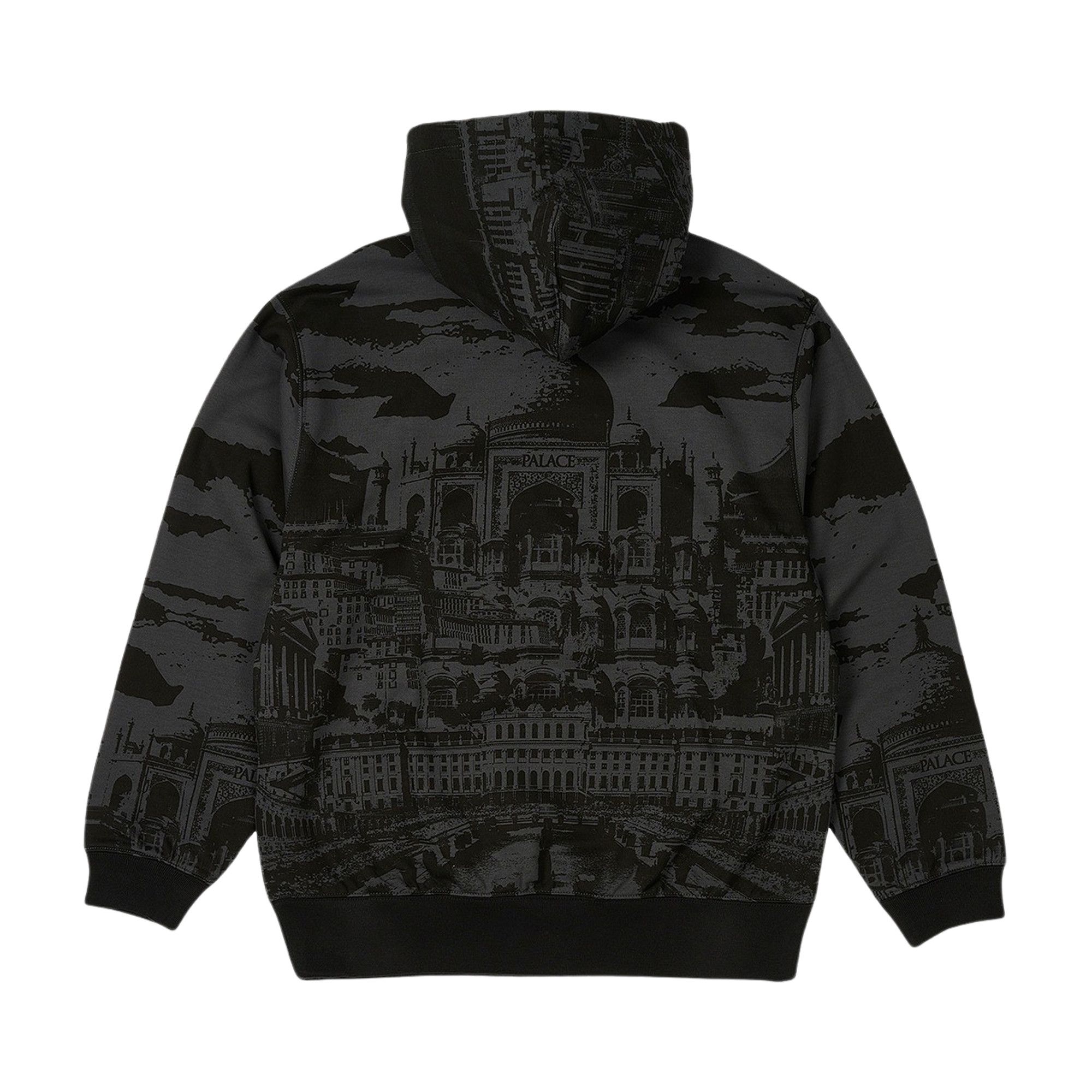 Buy Palace Mega Palace Hood 'Black' - P25CS033 | GOAT UK