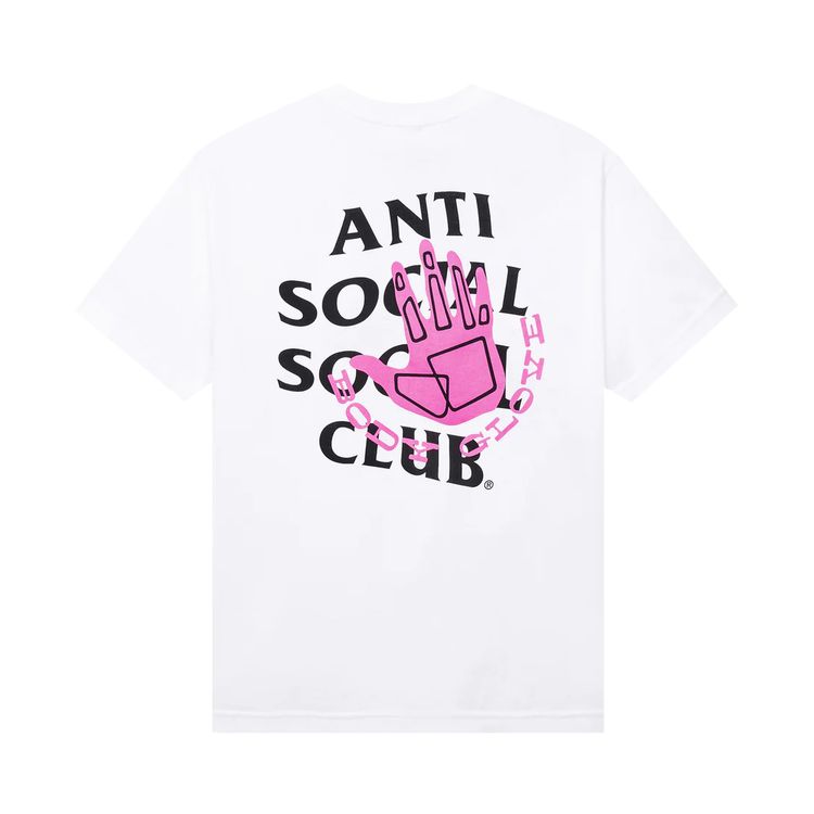 Anti Social Social Club Spray Tee White