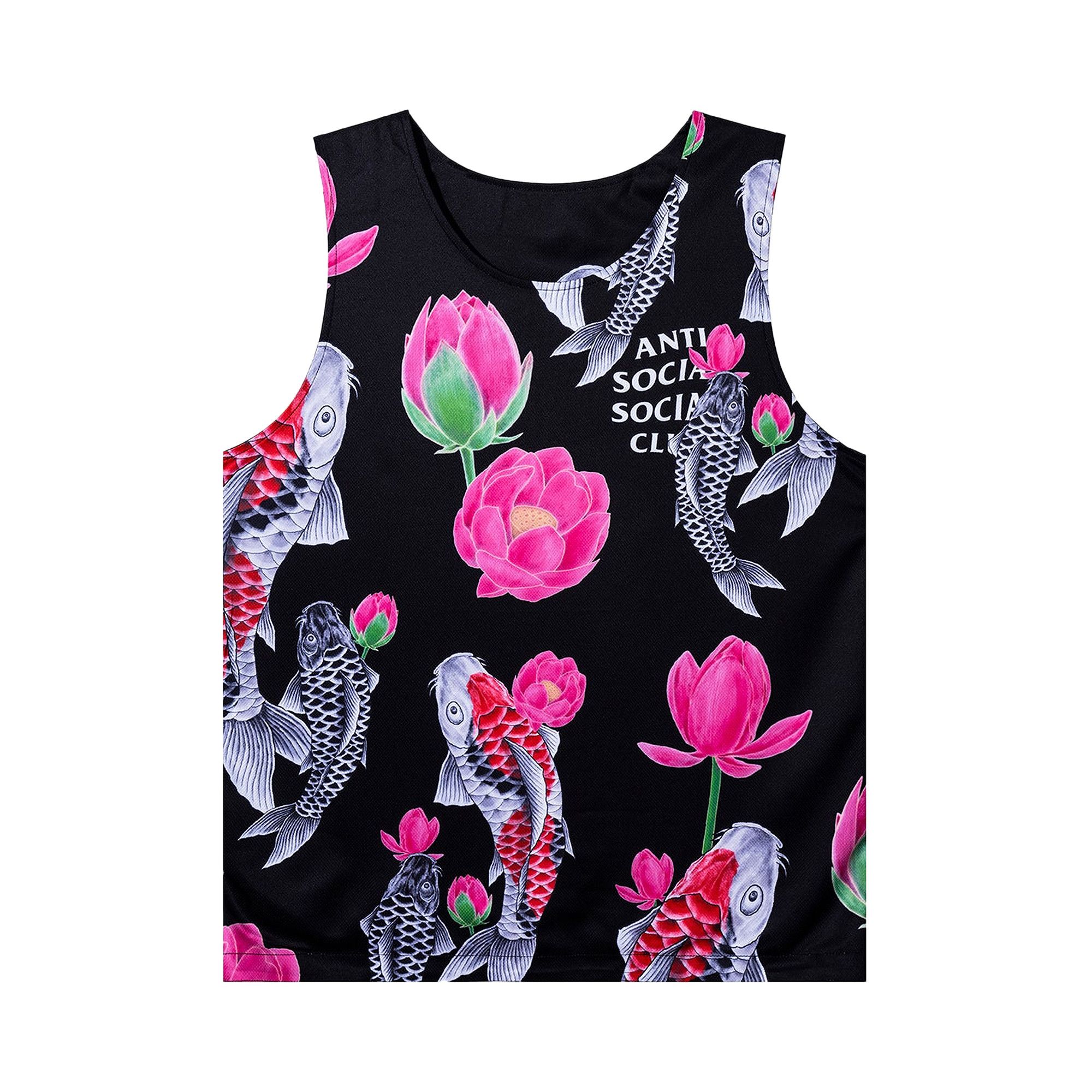 Buy Anti Social Social Club Koi Garden Jersey 'Black