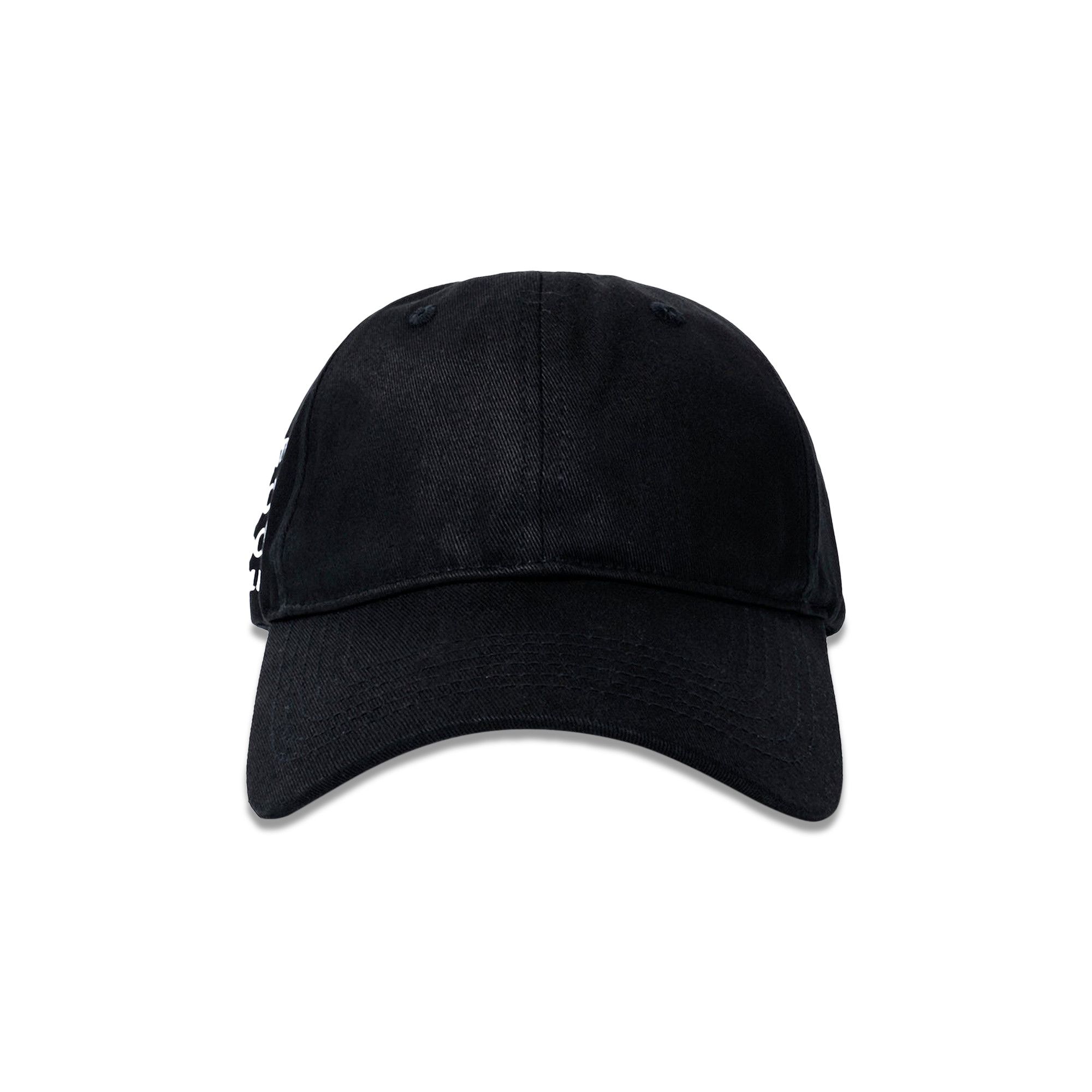 ●HOODHOOD● Multi Logo Destroyed Ball Cap Black HDBD01AC02- 719282_410B2-3962-01_2.jpg?