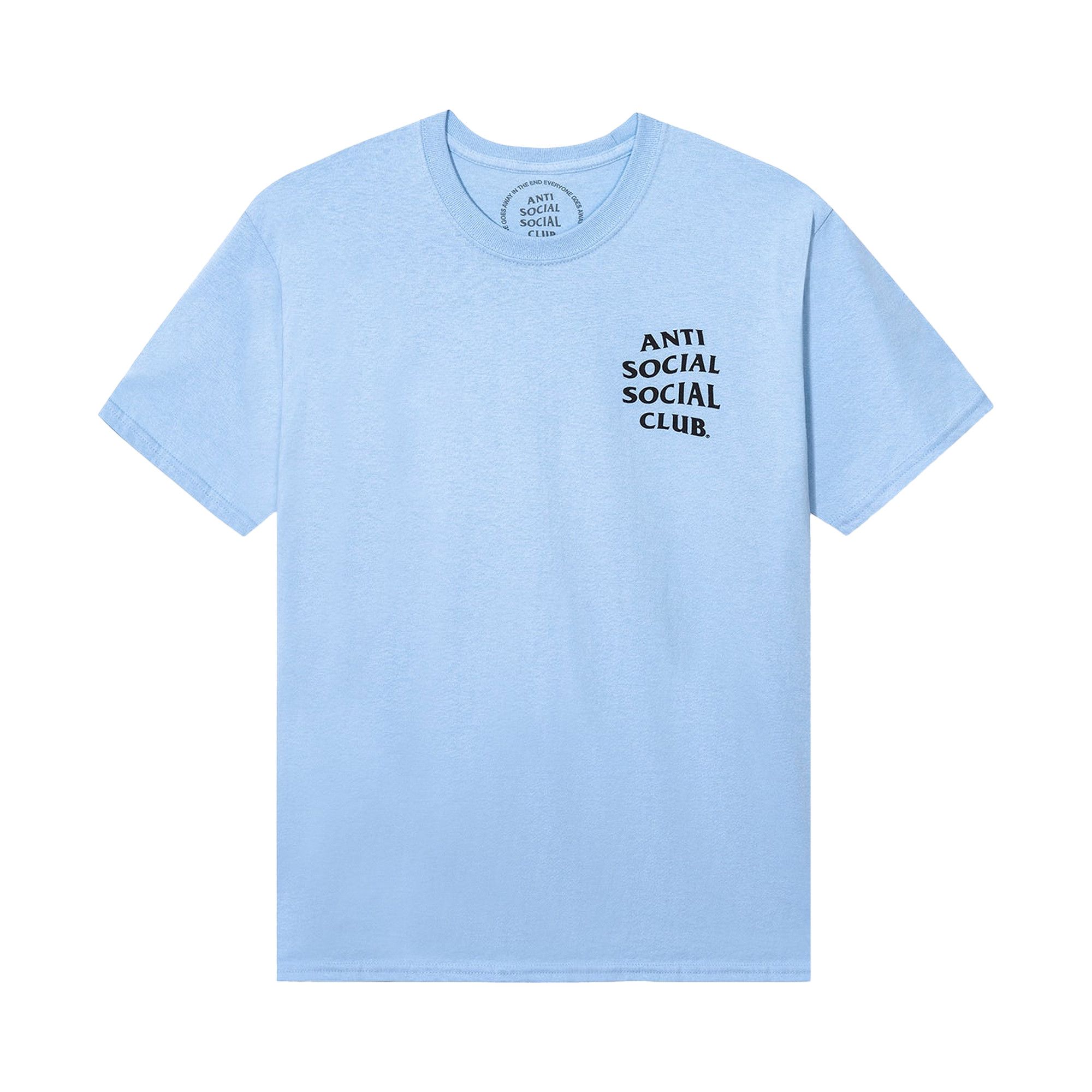 Buy Anti Social Social Club Mind Games Tee Blue ASSC23MAJ1SS07 GOAT CA
