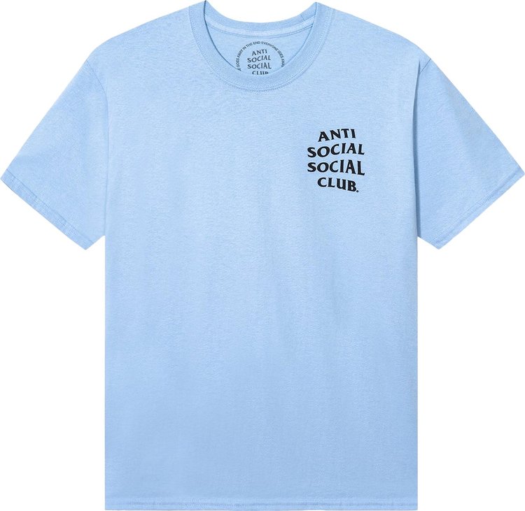 Anti Social Social Club Mind Games Tee 'Blue'