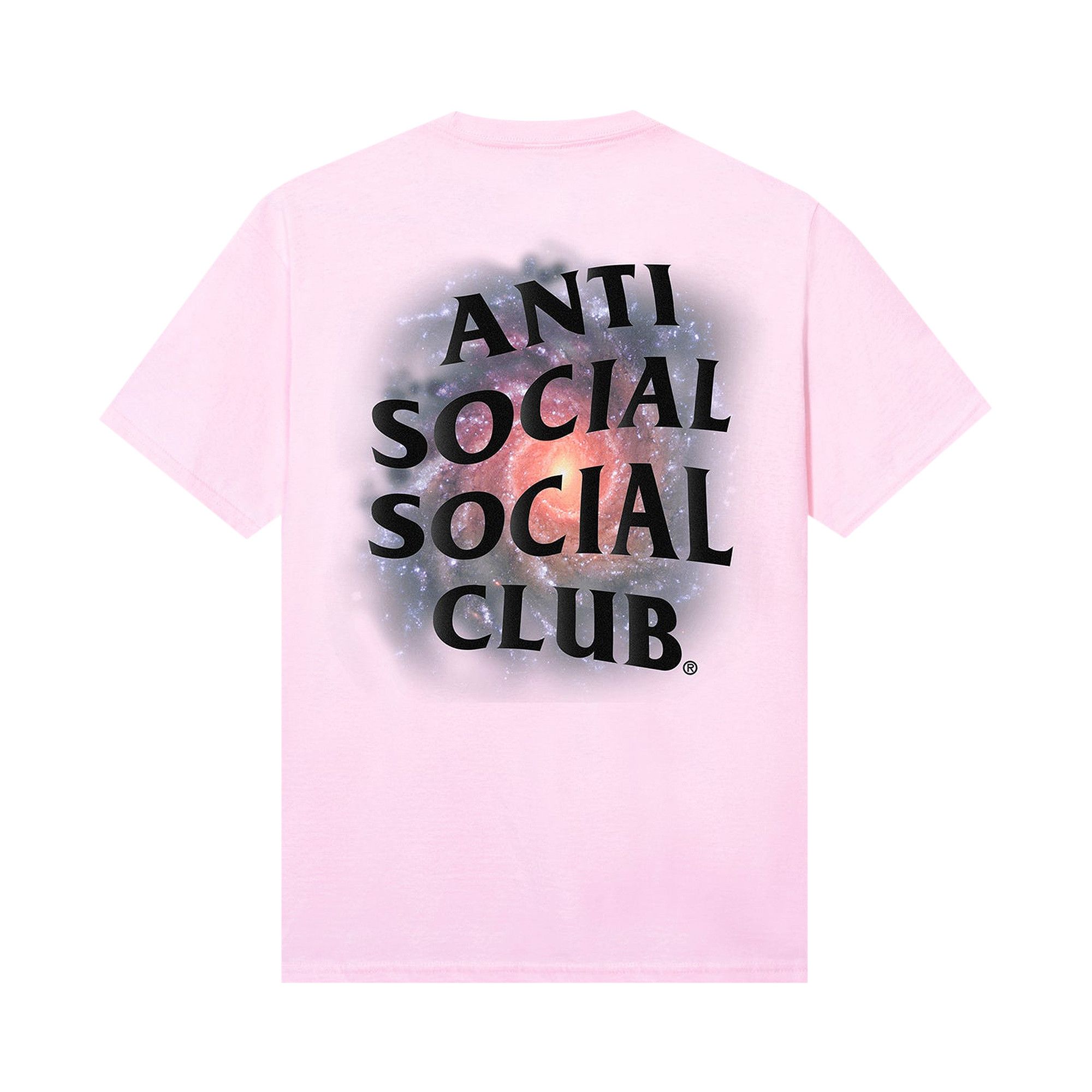 Anti social social club pink t shirt shop