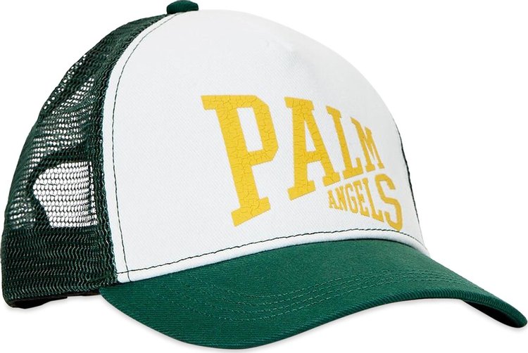 Palm Angels League Trucker Cap 'Green'