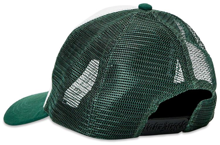 Palm Angels League Trucker Cap Green