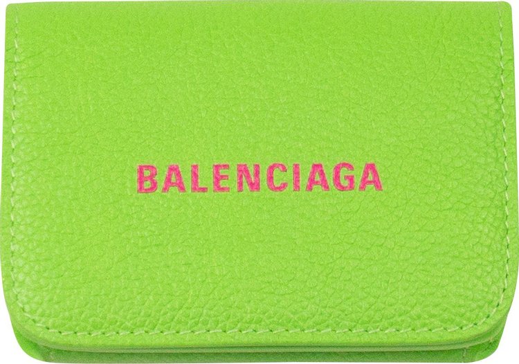 Balenciaga Cash Mini Wallet 'Green'