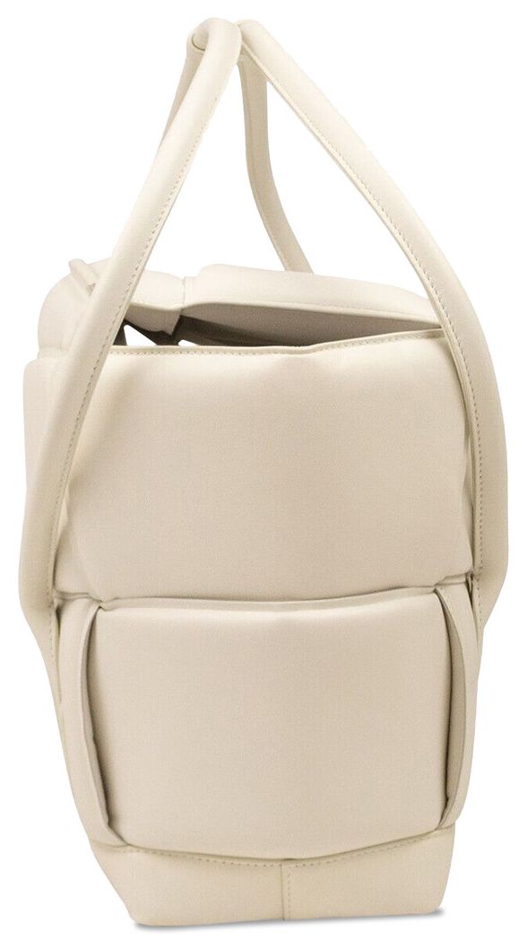 Bottega Veneta Arcro Bag White
