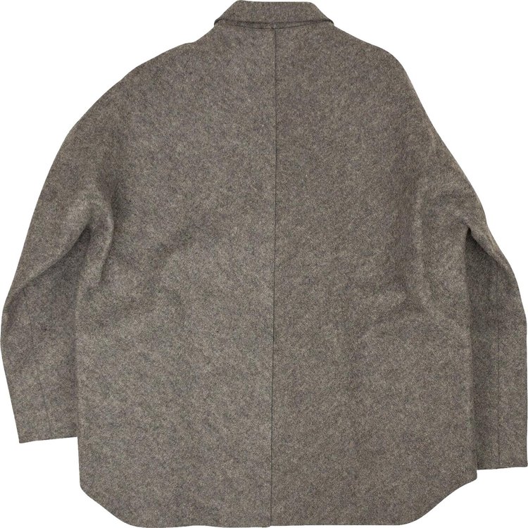 OAMC Felt Overshirt Grey