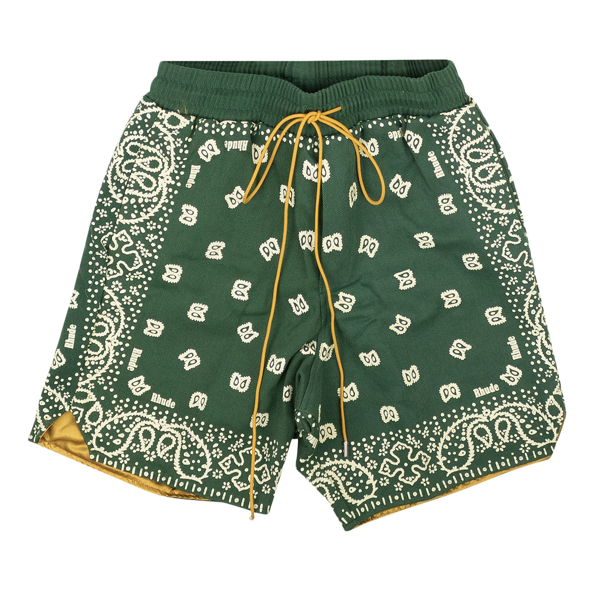Buy Rhude Bandana Shorts 'Green' - PS22SH04012480 | GOAT