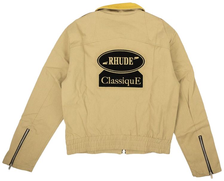 Rhude Blouson Jacket Brown