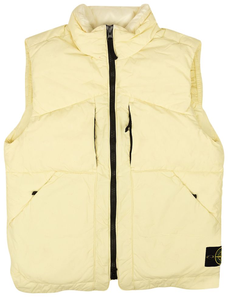 Stone Island Light Padded Vest Yellow