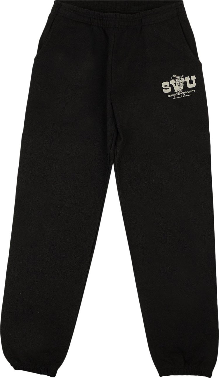 Saintwoods SWU Logo Sweatpants Black