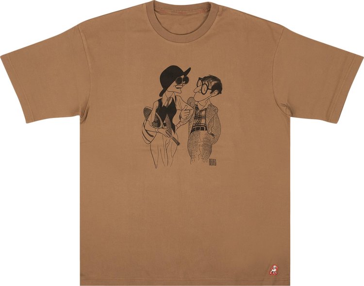 Undercover x The Sheperd Graphic Print T-Shirt 'Brown'