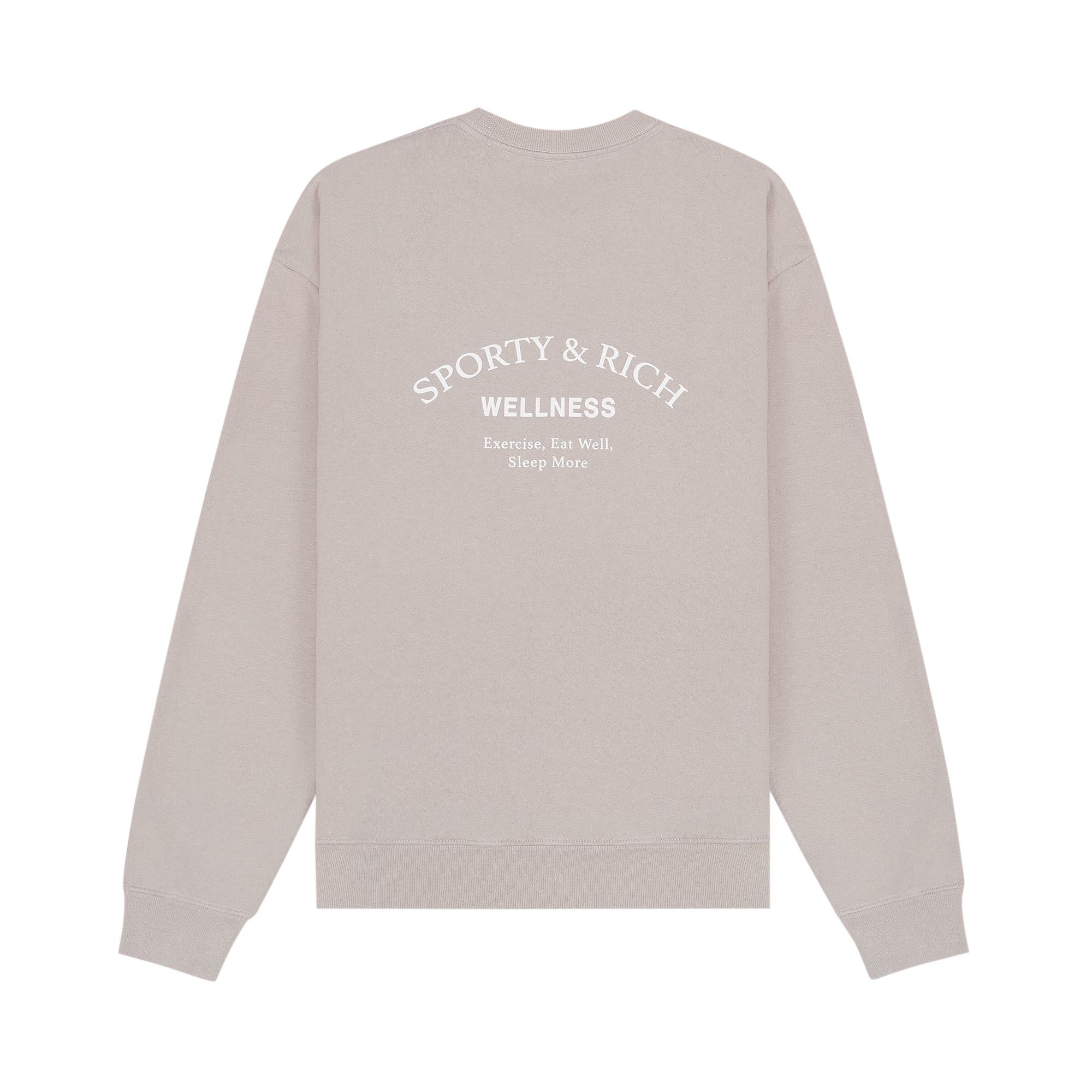 Sporty & Rich Wellness Club Man to Man Gray CR761HG CR761HGS