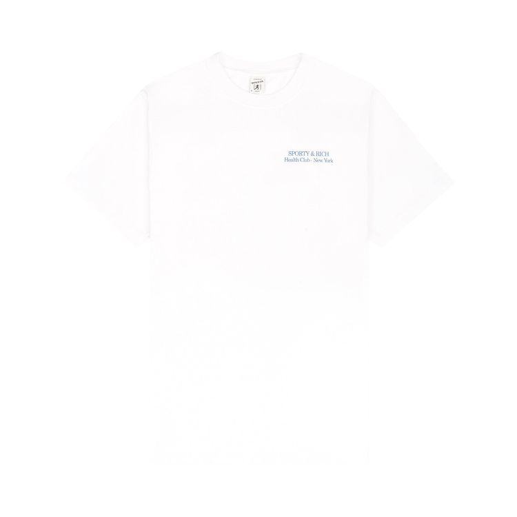 Sporty  Rich New Drink Water T Shirt WhiteAtlantic