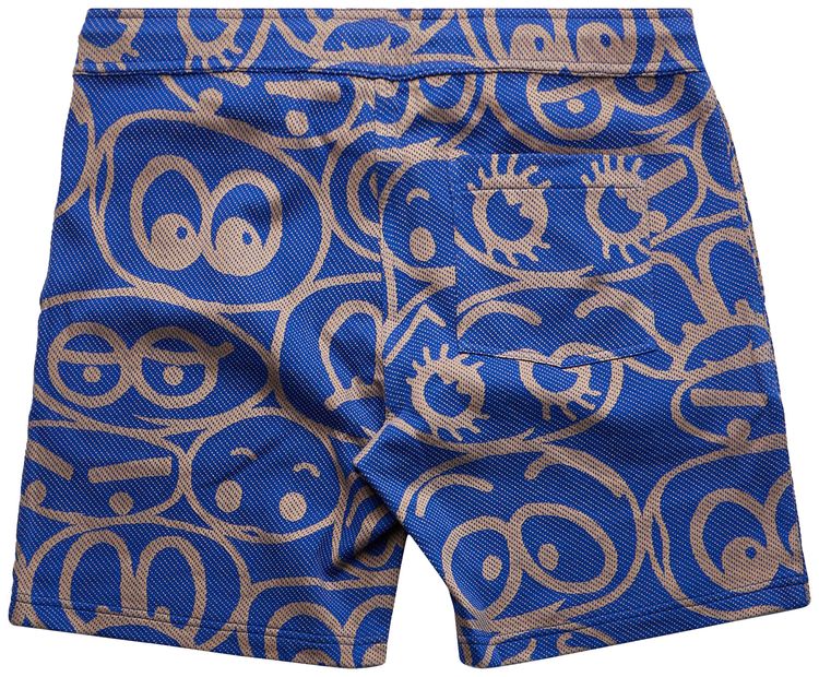 The Elder Statesman Expression Short Blue JayKhaki