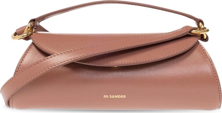 Jil Sander Cannolo Mini Shoulder Strap Bag Pink