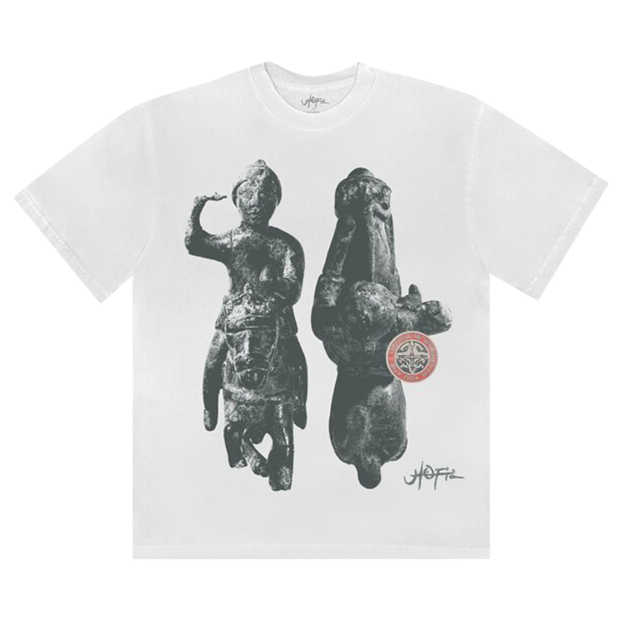 Buy Cactus Jack by Travis Scott Circus Maximus Tee 'White