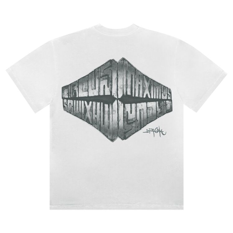 Cactus Jack by Travis Scott Circus Maximus Tee White