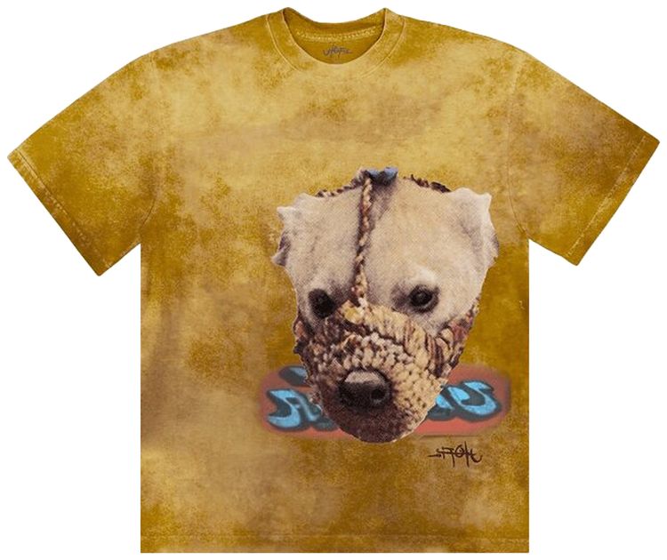 Cactus Jack by Travis Scott Siren Tie Dye Tee Mustard