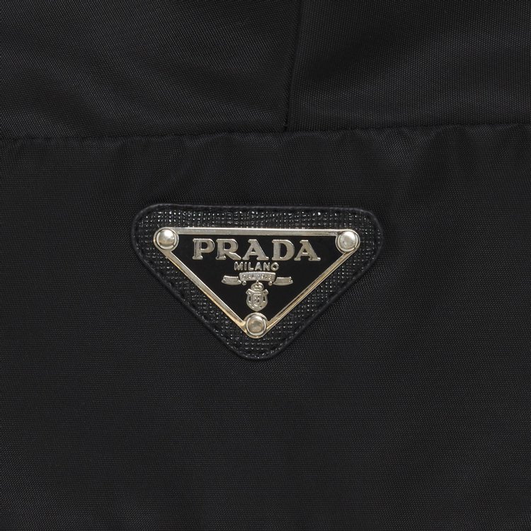 Prada Re Nylon Gabardine Top Black