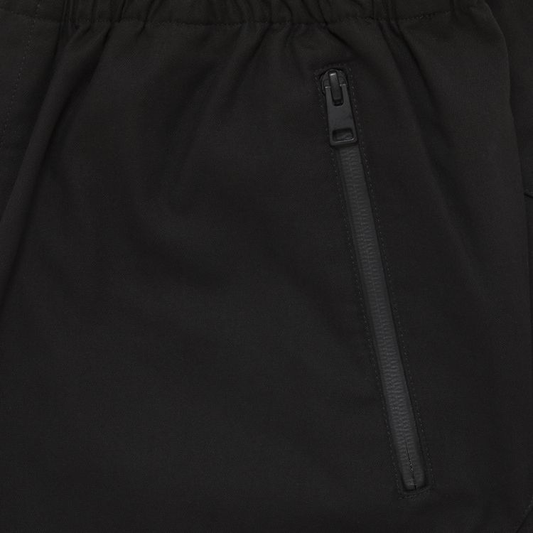 Bottega Veneta Paneled Convertible Twill Pants Black