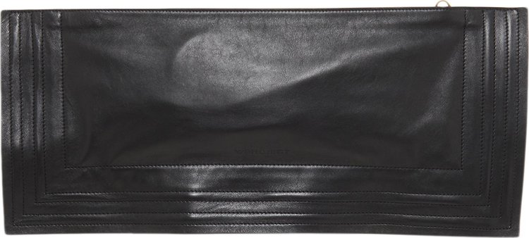 Y/Project Wire Leather Clutch 'Black'