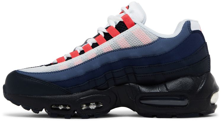 Nike Air Max 95 Recraft GS Dark Obsidian Track Red