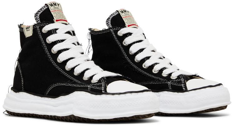 Maison Mihara Yasuhiro Peterson OG Sole Canvas High Black White