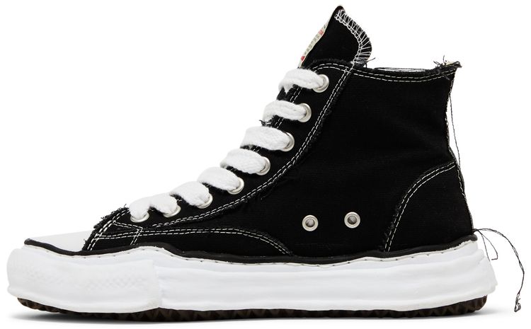 Maison Mihara Yasuhiro Peterson OG Sole Canvas High Black White