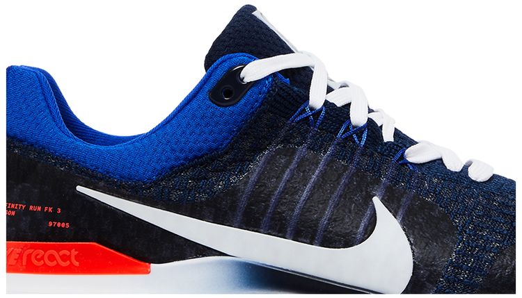 Nike React Infinity Run Flyknit 3 College Navy Bright Crimson