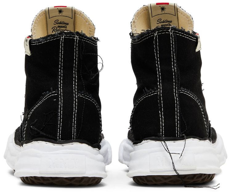 Maison Mihara Yasuhiro Peterson OG Sole Canvas High Black White
