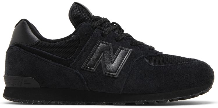 New Balance 574 Big Kid Wide Core Pack   Black