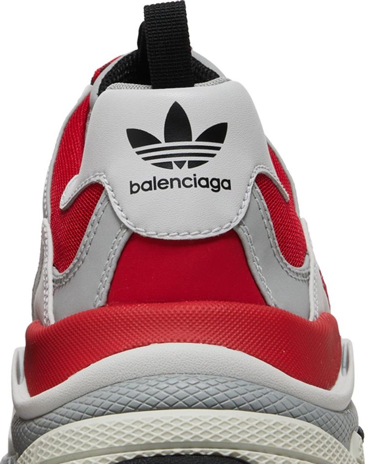 Adidas x Balenciaga Triple S Sneaker Red Grey