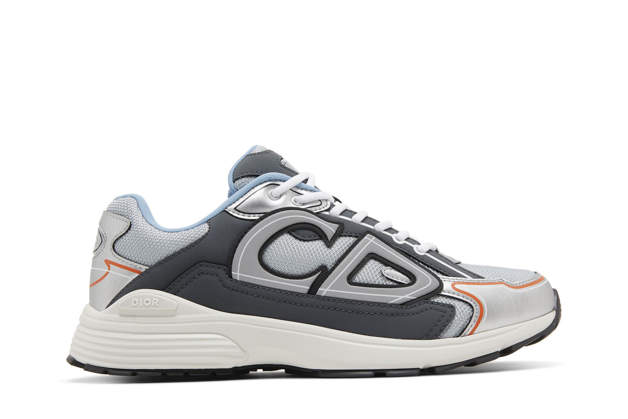 Dior top reflective sneakers