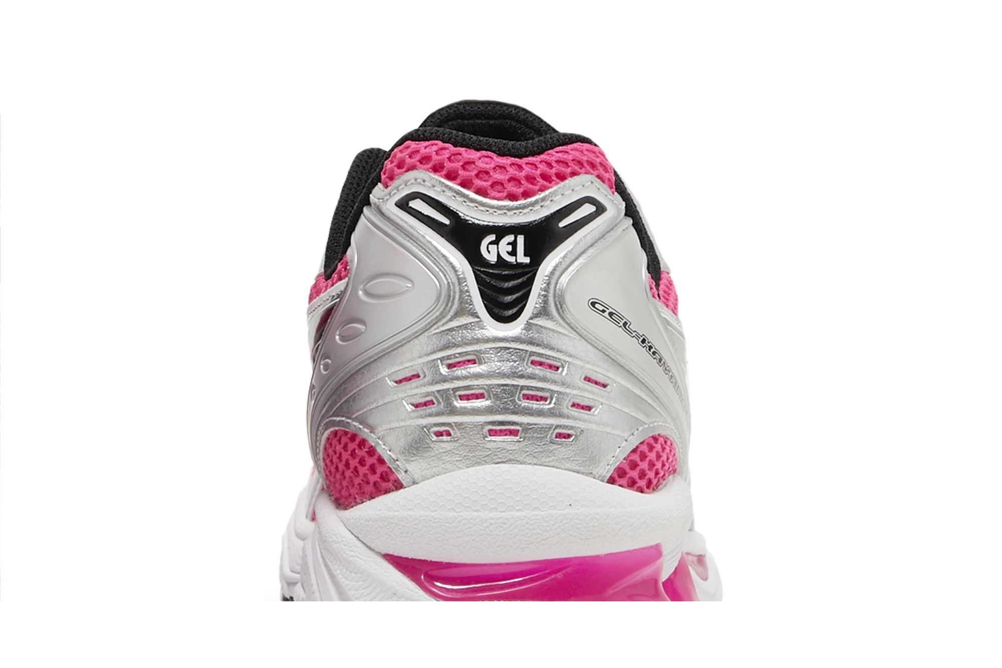 Asics gel kayano 23 women's black silver pink glow deals