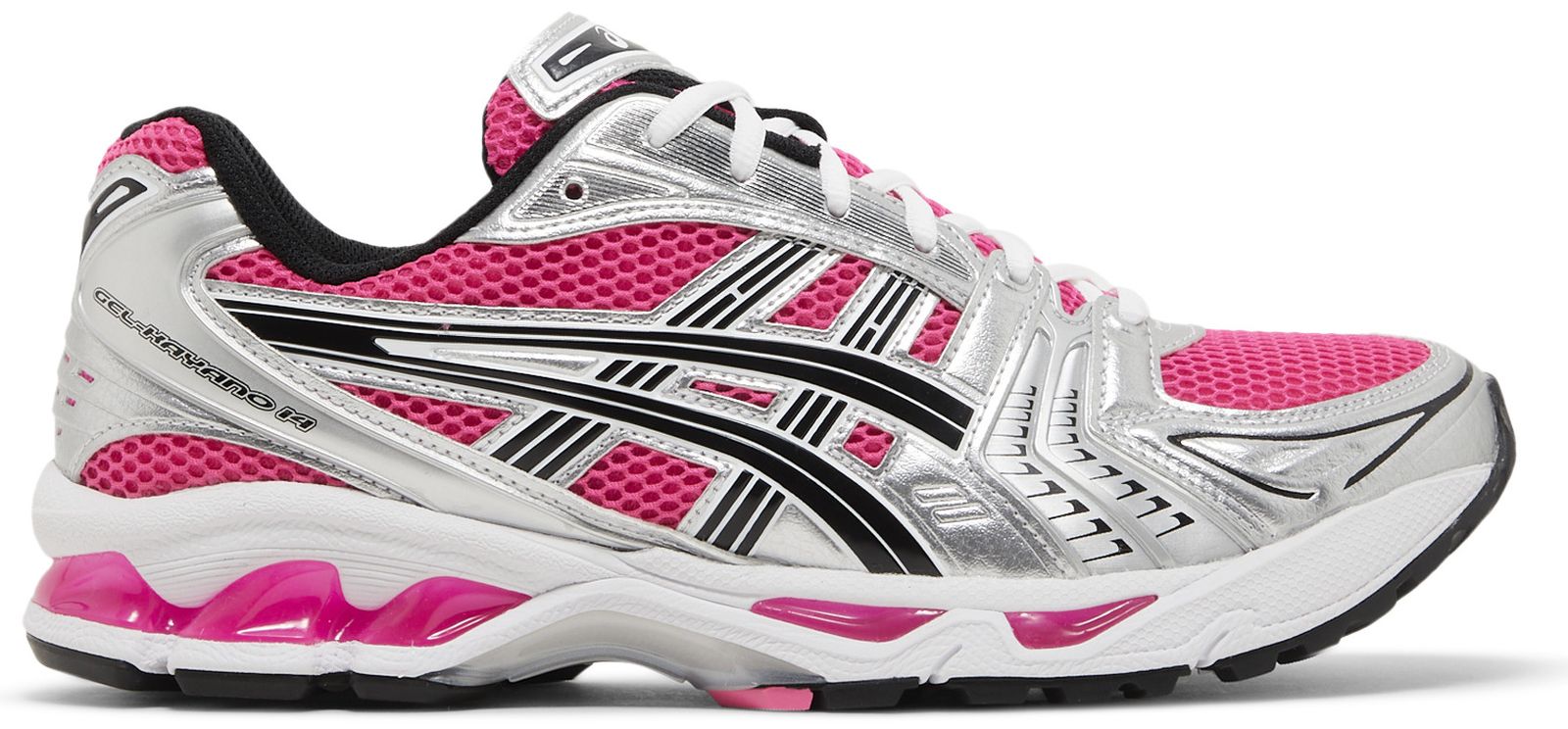 gel kayano 24 black phantom white