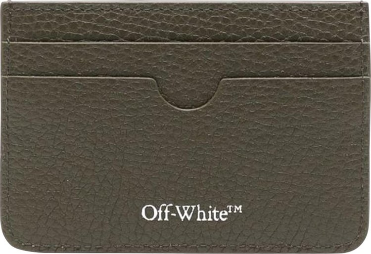 Off-White Binder Card Case 'Military'
